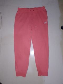 Nike sportswear club fleece 
Track pants Color peach 
Size large