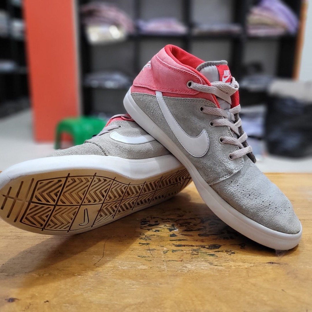 Nike Suketo 2 Mid Cream NEGO Fesyen Pria Sepatu Sneakers di Carousell