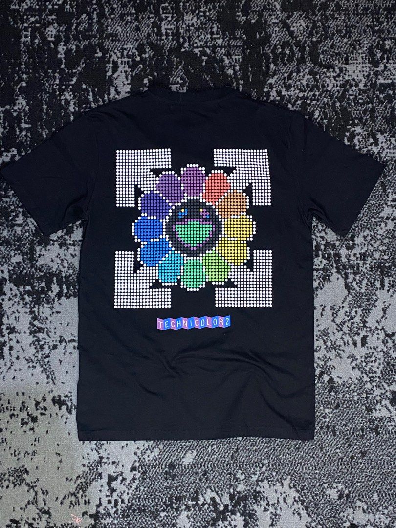 Takashi murakami x off white top