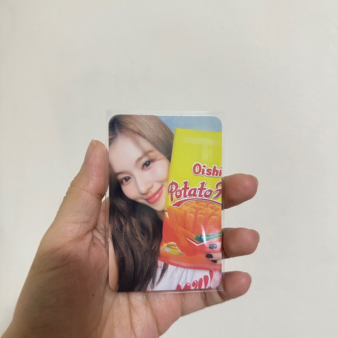 Oishi x twice v2 sana pc mint (Category: K-Wave Merchandise) located in Malabon City. Submitted by djstoree (Listing ID 1308287501, Image 2). Description: Mint .