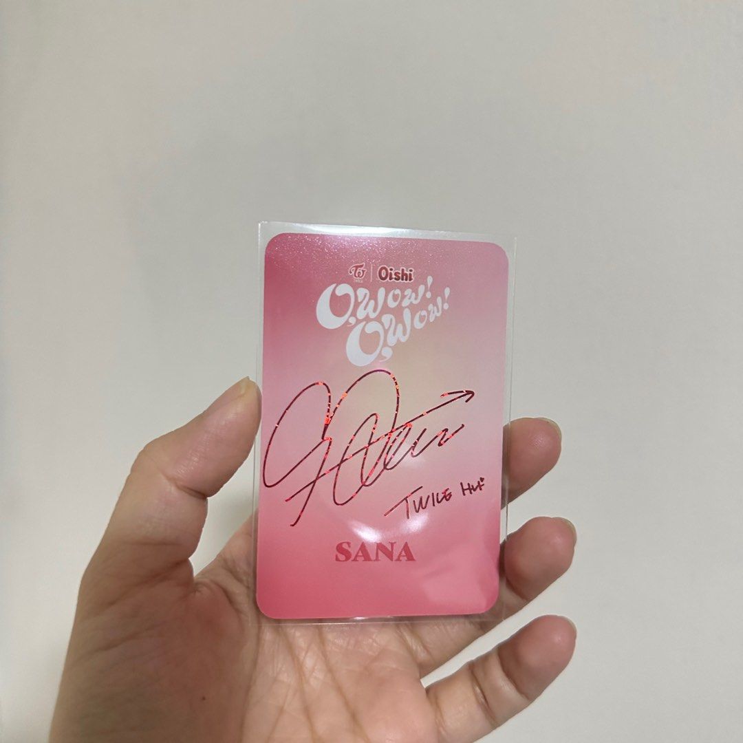 Oishi x twice v2 sana pc mint (Category: K-Wave Merchandise) located in Malabon City. Submitted by djstoree (Listing ID 1308287501, Image 3). Description: Mint .