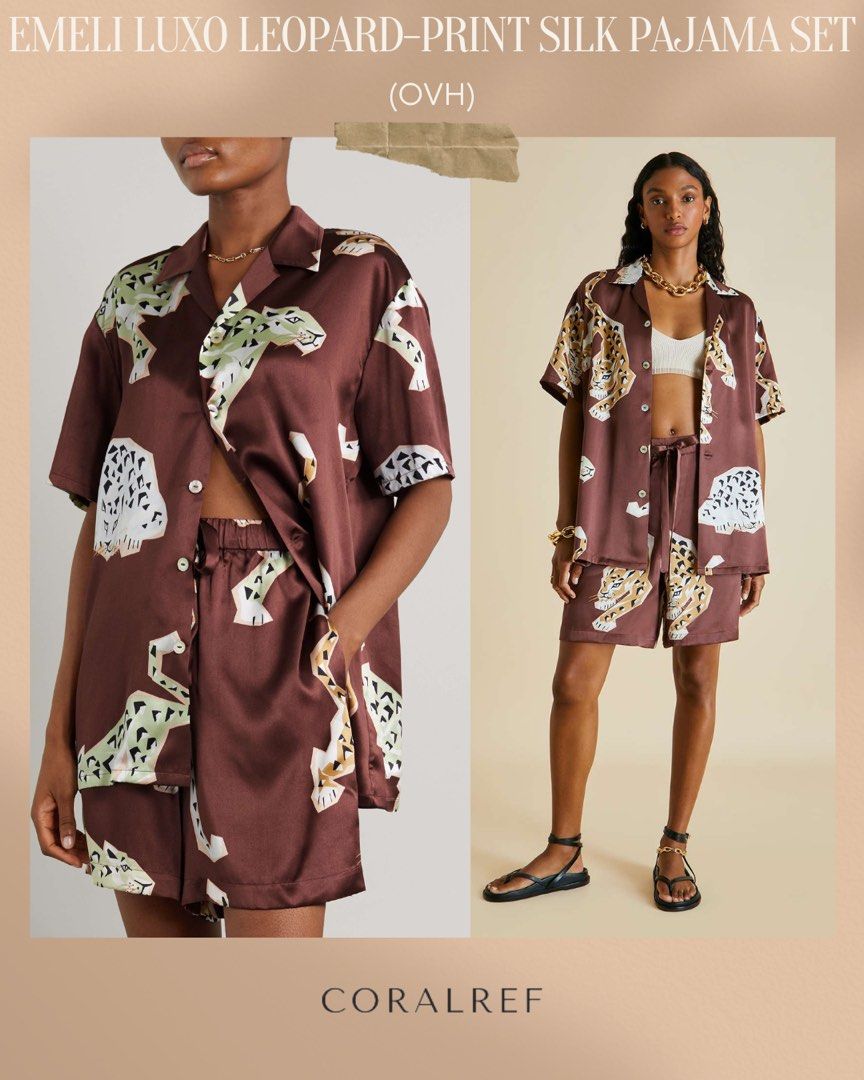 Olivia von halle silk pajamas 2025
