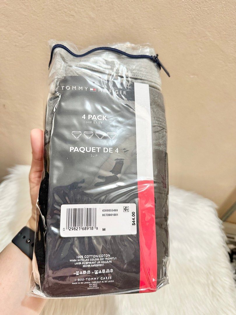 Original Tommy Hilfiger 4 pack cotton brief in size medium (Category: Underwear) located in Las Pinas. Submitted by anasonlineshophtplaspinas (Listing ID 1308307840, Image 3). Description: Original Tommy Hilfiger 4 pack cotton brief in size medium.