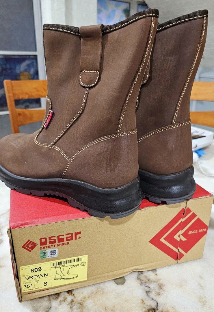 OSCAR 808 Safety Shoe Men s Fashion Footwear Boots on Carousell