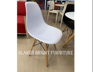 PANTRY CHAIR : WHITE - DM for Quotation, Office furniture & Office Partition [BS000384]