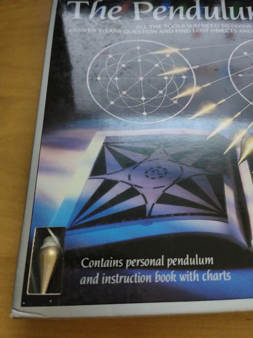 Pendulum Set (Category: Everything Else) located in Singapore. Submitted by sweetrades (Listing ID 1308281661, Image 3). Description: New set. Bought on impulse. Now sitting idle on shelf..