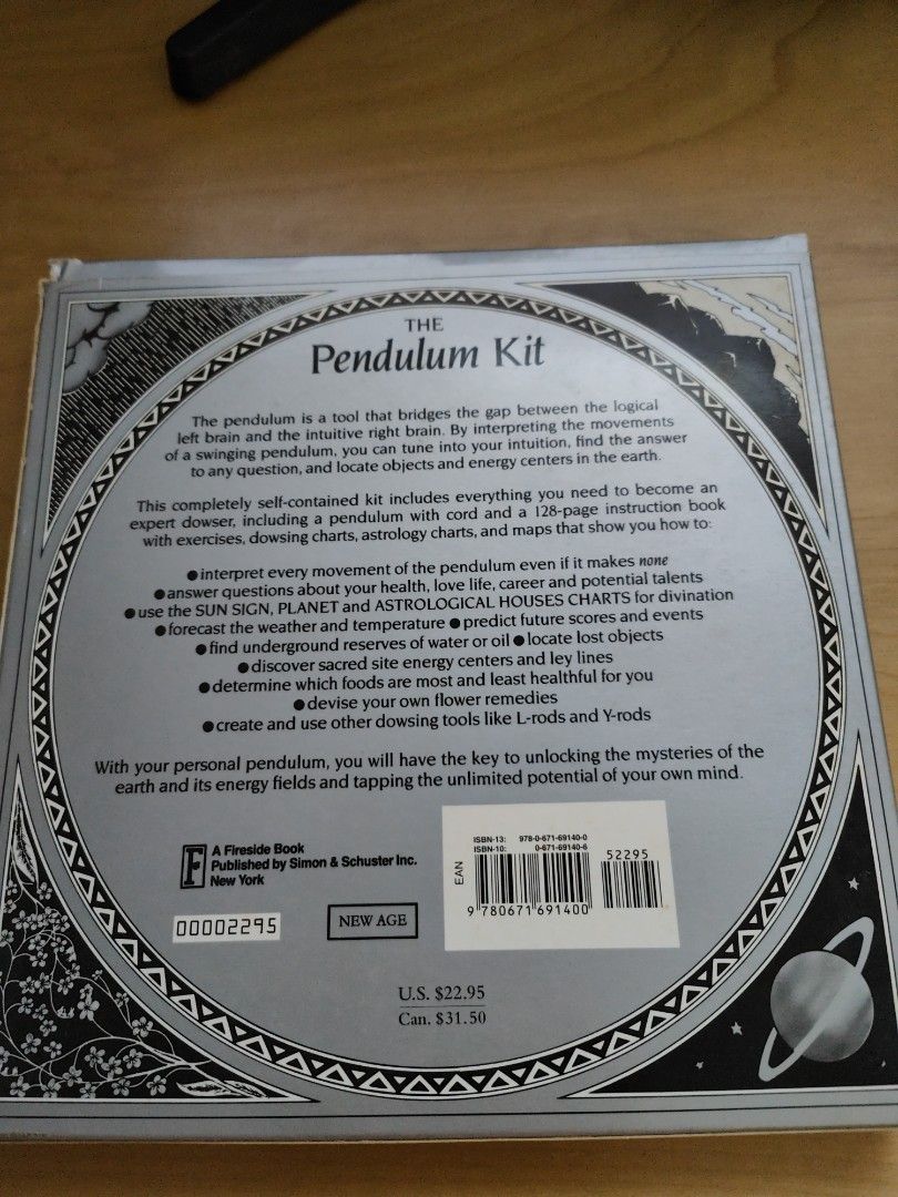 Pendulum Set (Category: Everything Else) located in Singapore. Submitted by sweetrades (Listing ID 1308281661, Image 2). Description: New set. Bought on impulse. Now sitting idle on shelf..