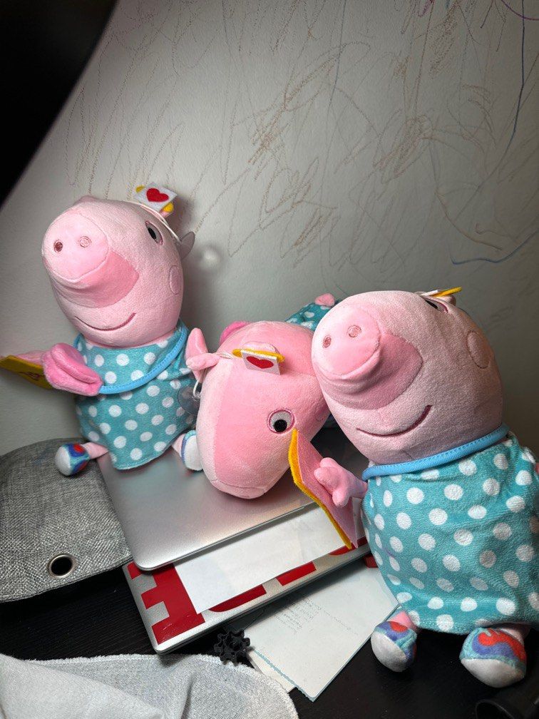 Peppa pig plush (Category: Plushies & Soft Toys) located in Taytay. Submitted by olgaragesaleph (Listing ID 1308258459, Image 1). Description: 150 each.