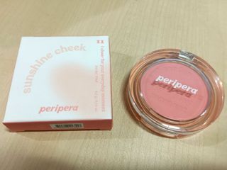Peripera sunshine cheek blush (#11 picnic pink)