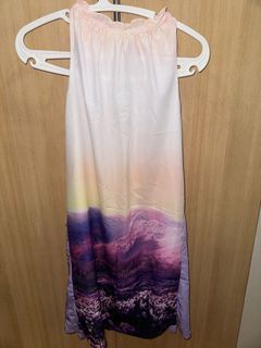 Plains and Prints - Purple Dress