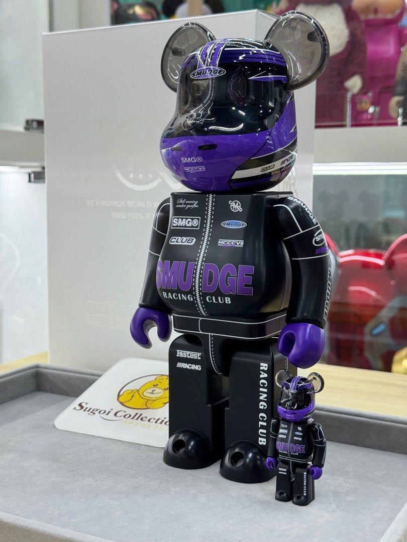 In Stock] BE@RBRICK x SMG JJ Lin 100%+400% (Bearbrick World