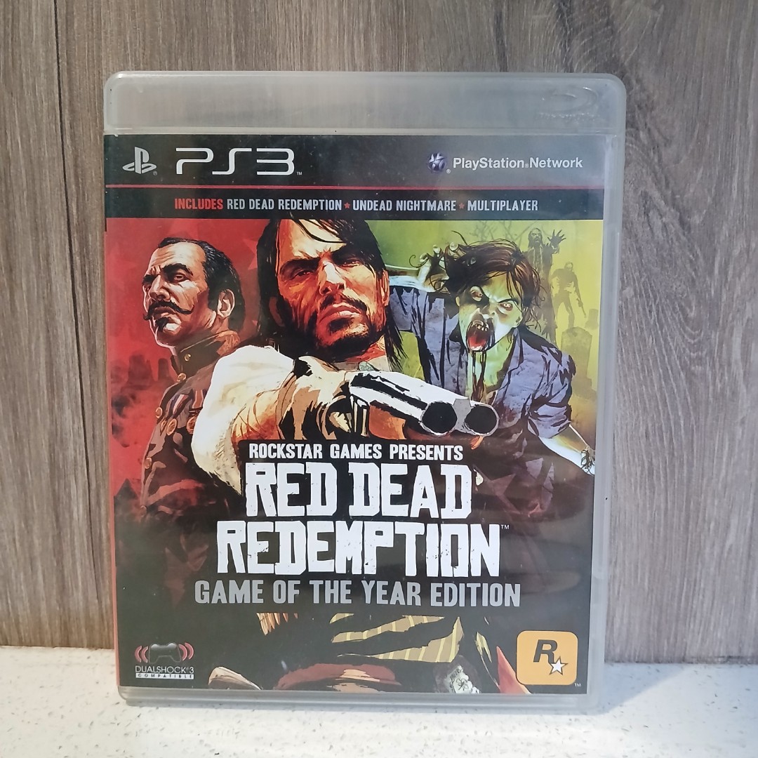 PS3 Red Dead Redemption Game Of The Year (USED), Video Gaming, Video Games,  PlayStation on Carousell