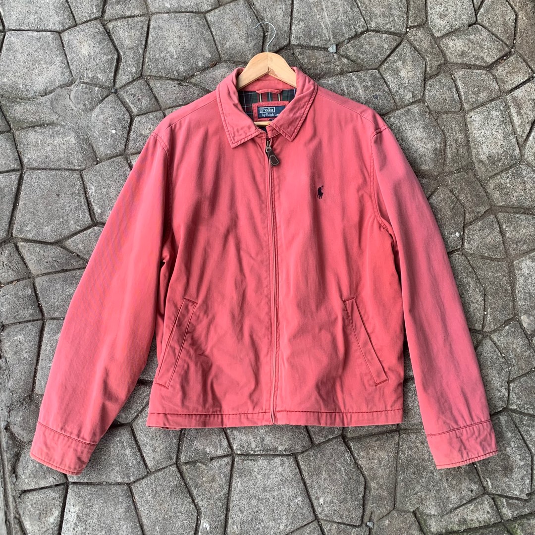 Men's Vintage Navy Ralph Lauren Harrington Jacket L