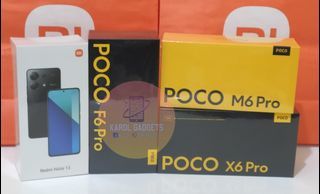 Redmi Note 13 Poco M6 Pro Poco X6 Pro Poco F6 Pro