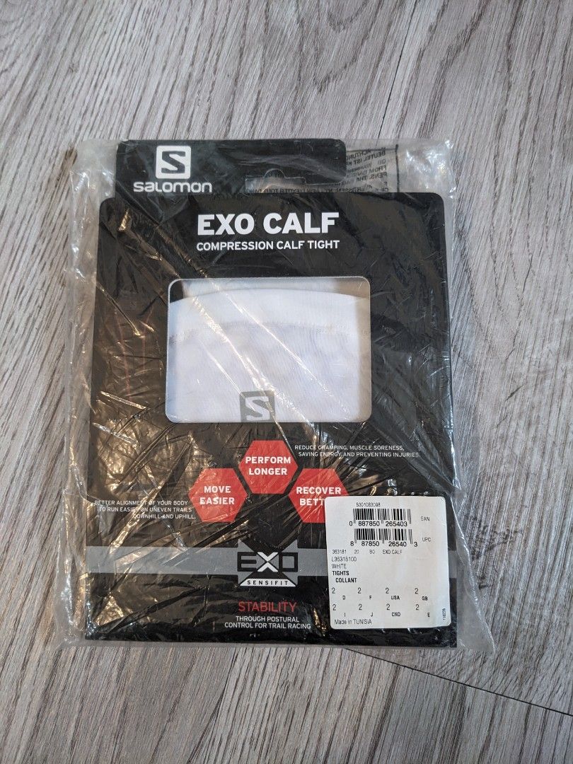 Salomon EXO Calf compression tights Size2 Carousell