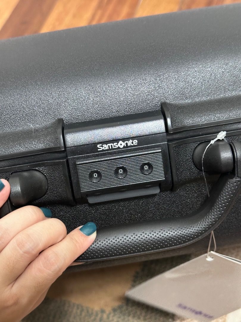 Samsonite Hardshell Black Oyster/Clamshell Luggage Case Pullman Vintage ...
