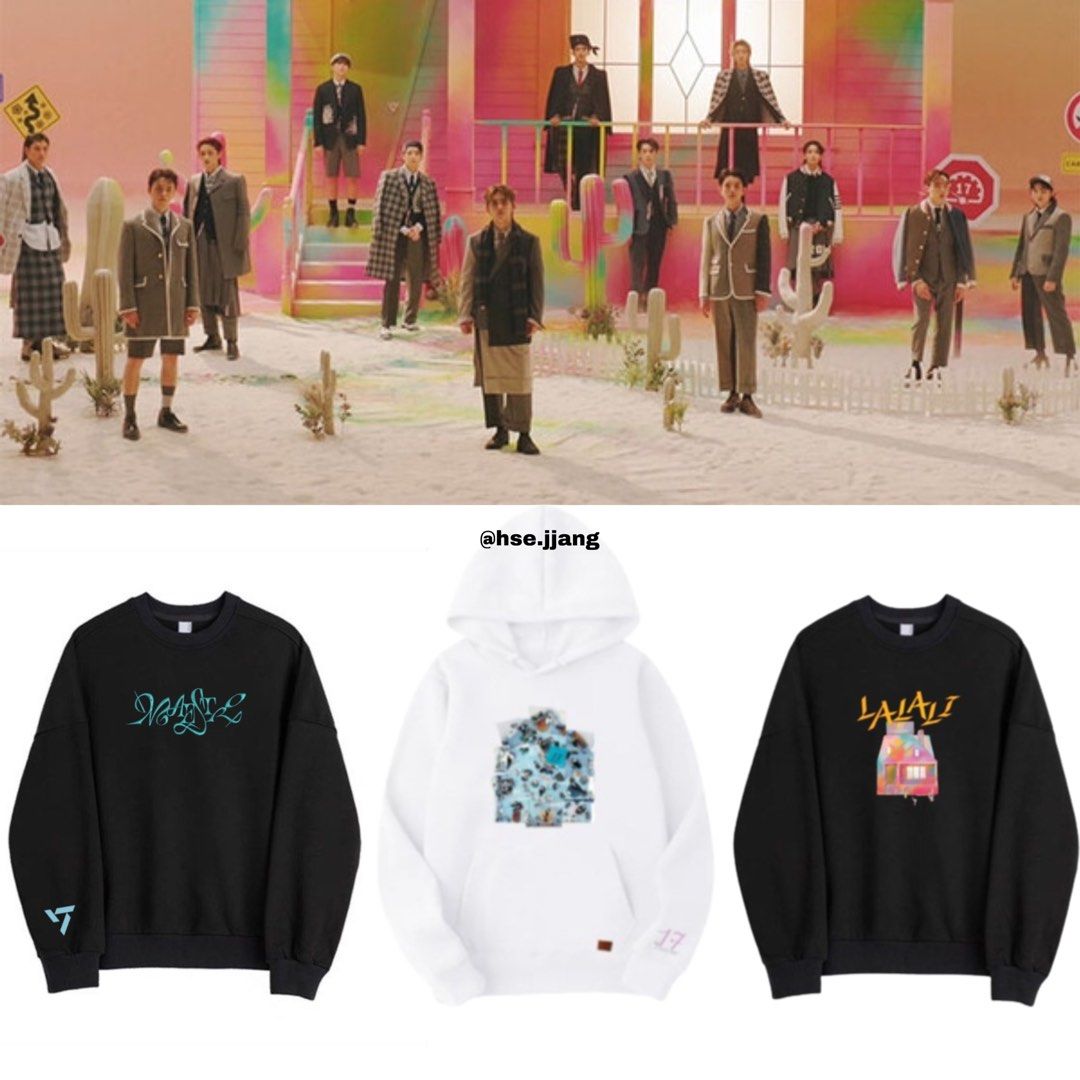 SEVENTEEN 17 IS RIGHT HERE ALBUM SWEATSHIRT HOODIE