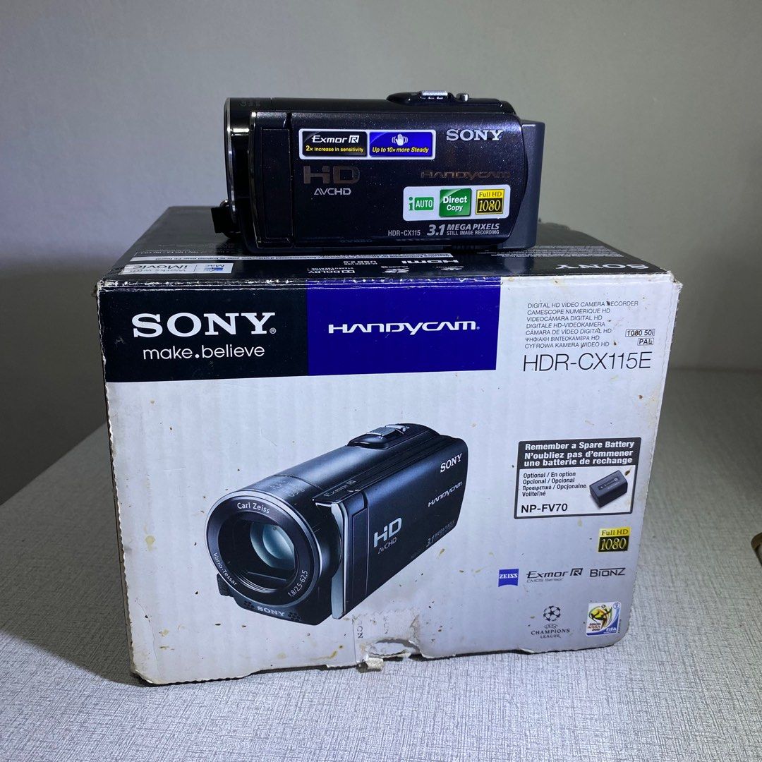 SONY HANDYCAM SD CARD, Photography, Cameras on Carousell
