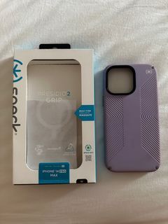 Speck Presidio 2 Grip in Purple for Iphone 14 Pro Max
