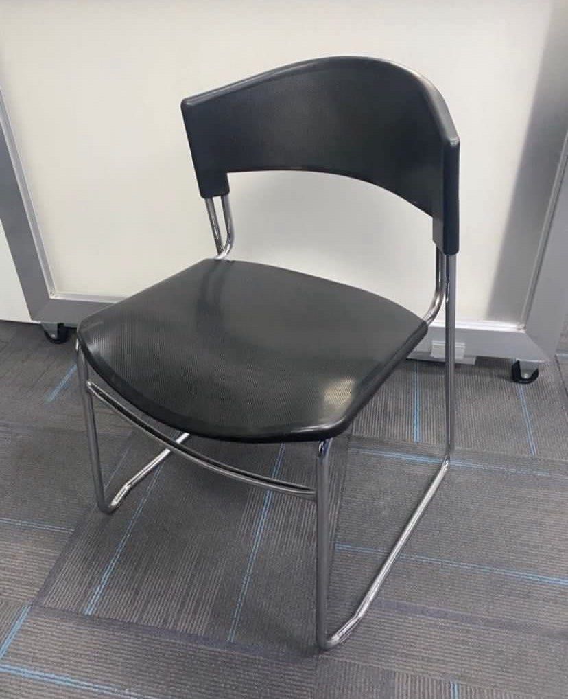 Stackable chairs (Category: Office Furniture & Fixtures) located in Paranaque City. Submitted by johnber (Listing ID 1308249496, Image 1). Description: 2 pieces remaining. Last price posted. SRP is 3500 each.