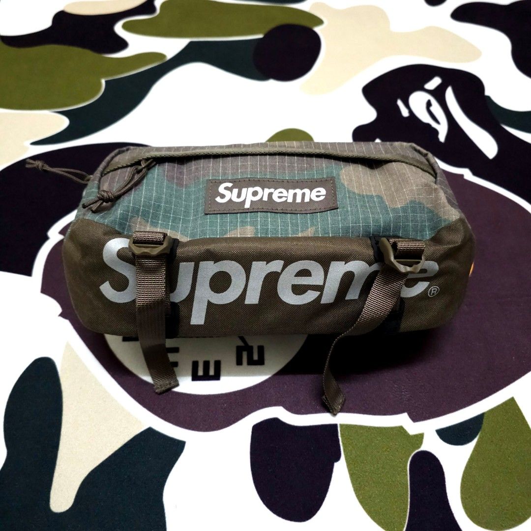 SUPREME SS24 WAISTBAG WOODLAND CAMO