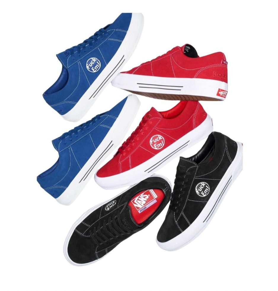 Supreme vans sid on sale