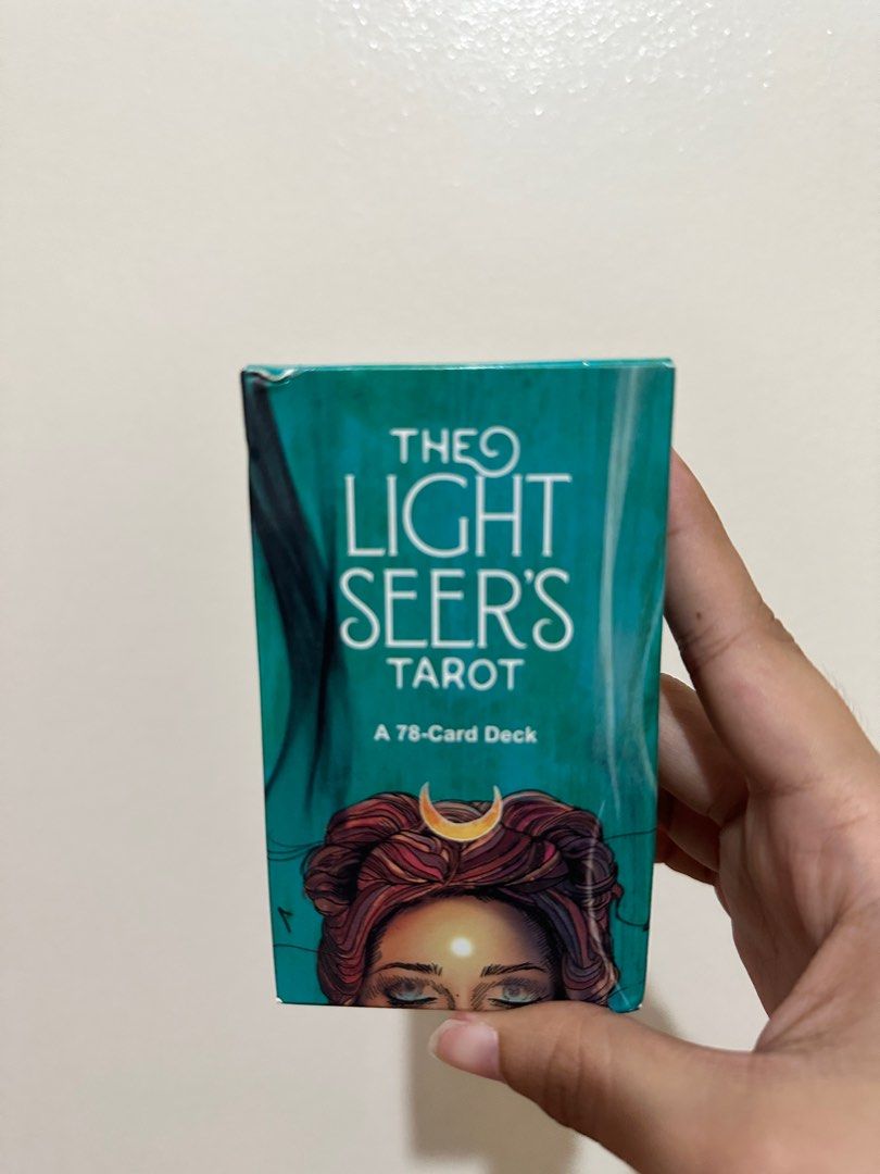 Tarot Card Deck (Category: Card Packs) located in Manila. Submitted by bechaydeclutter (Listing ID 1308172269, Image 1). Description: Brand new but box has small damage.