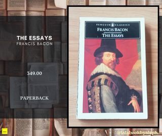 The Essays by Francis Bacon (Philosophy)