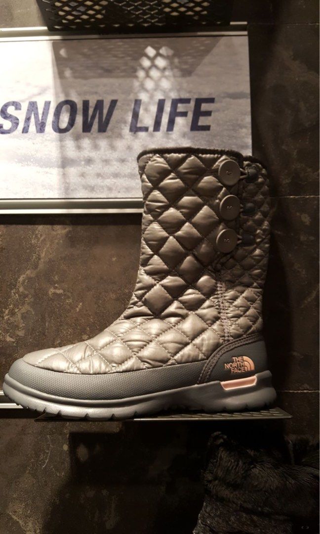 Thermoball button up boots discount