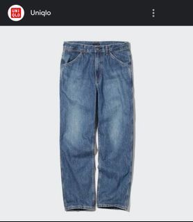 UNIQLO Wide-Fit Tapered Jeans