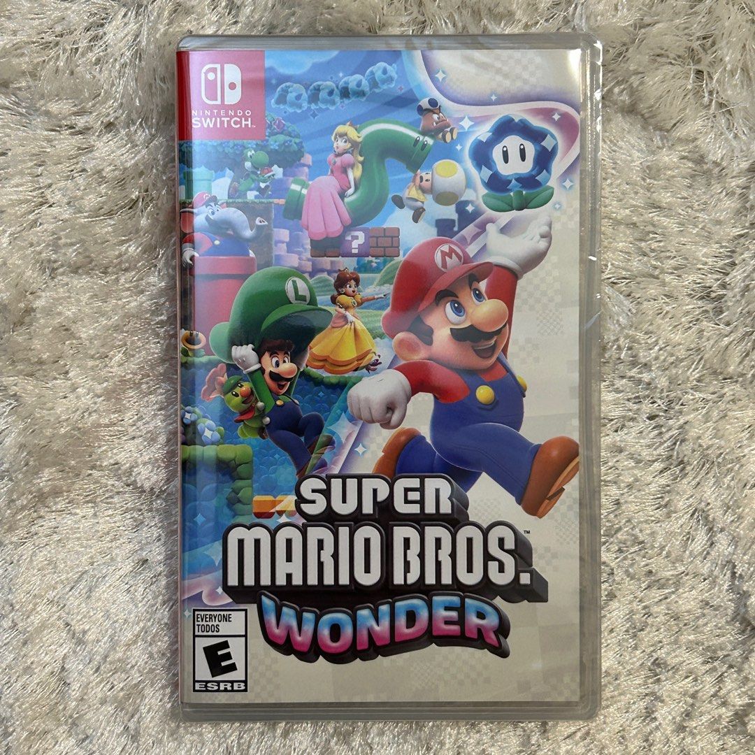 USED Super Mario Wonder switch games nintendo ns game good as new, Video  Gaming, Video Games, Nintendo on Carousell