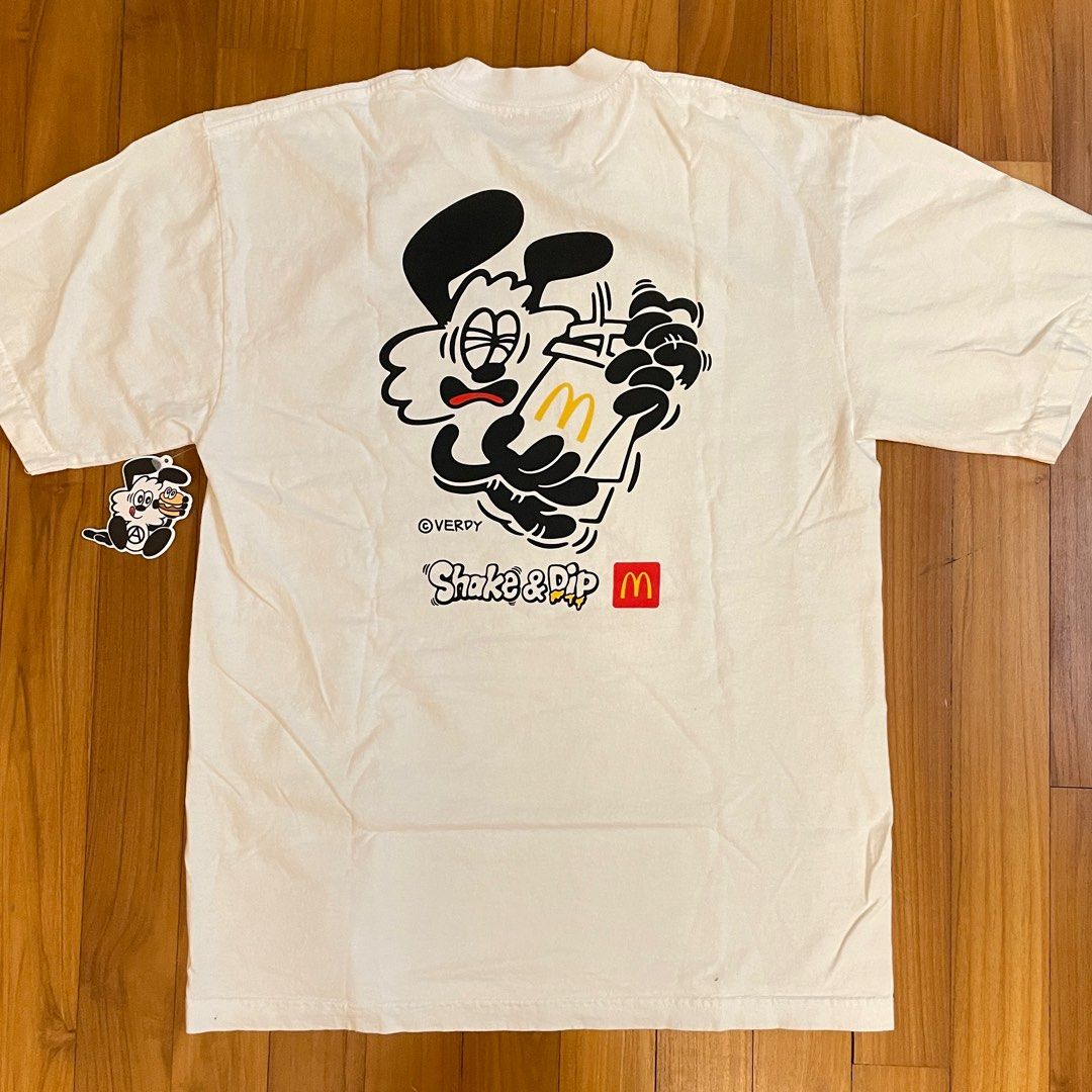 日本未発売 Verdy McDonald's Vick ShakeDip Tee 日本未発売 Verdy