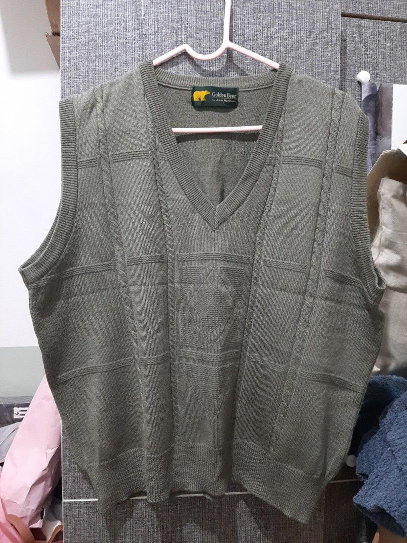 Golden bear vest new arrivals