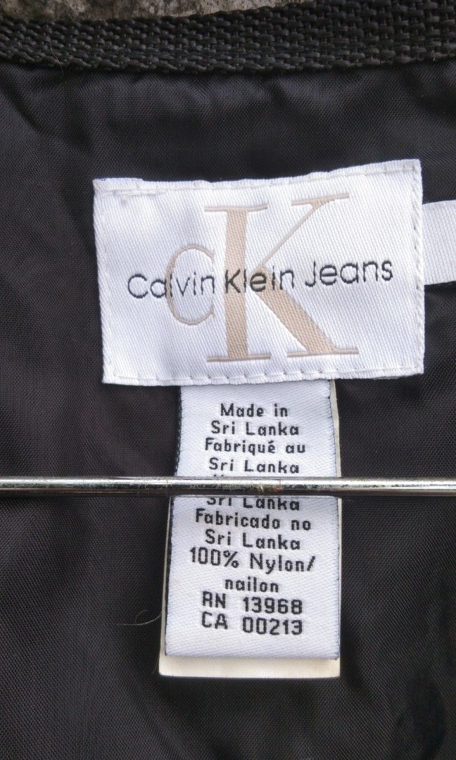 VINTAGE CALVIN KLEIN JEANS BACKPACK VEST 2000's Black Medium (Category: Activewear) located in Marikina City. Submitted by windeq15 (Listing ID 1308158556, Image 3). Description: Vintage 2000's Calvin Klein Jeans Backpack Vest Medium on tag in Black color Made in Sri Lanka 100% Nylon It has multiple pockets. three Front pocket two side pocket three Back pocket ( 2 big, 1 small ) Dimensions pit to pit - 21 inches tip to tip - 24 inches No Issues, 