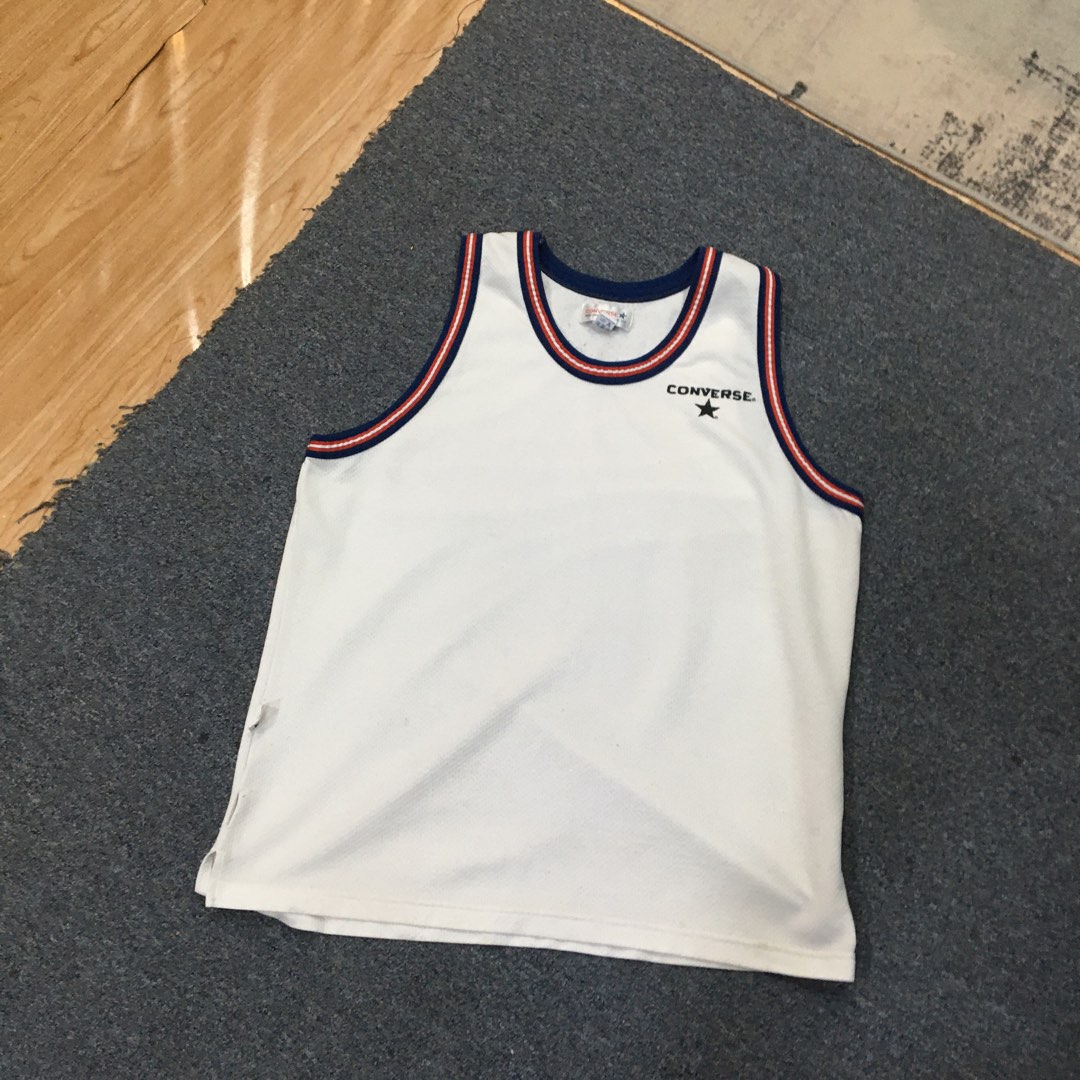 vintage converse basket, Fesyen Pria, Pakaian Atasan di Carousell