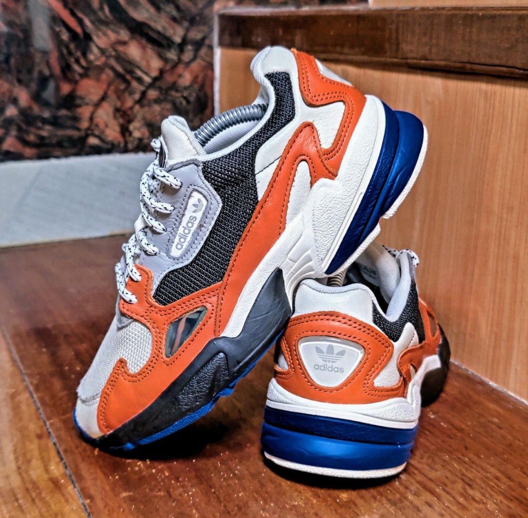 Women s Adidas Falcon Off White Orange size 36 Women s Fashion Footwear Sneakers on Carousell