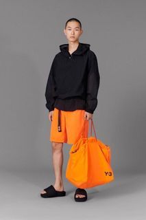 Y-3 x adidas orange bag