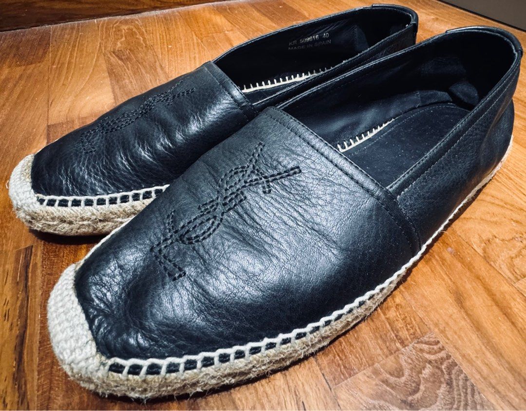 YSL Espadrillas Black Women