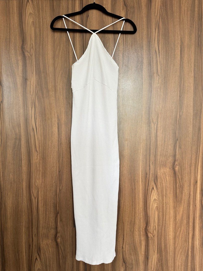 sachin and babi light blue dress ZARA NEW MIDI HALTER NECK KNIT DRESS WITH SEQUINS SILVER S,M,L 3920/018  SALE