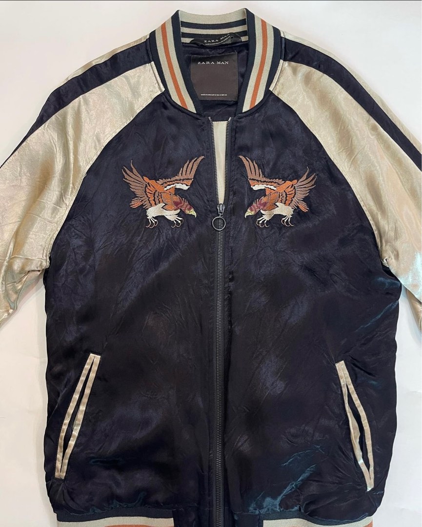 ZARA SOUVENIR BOMBER JACKET