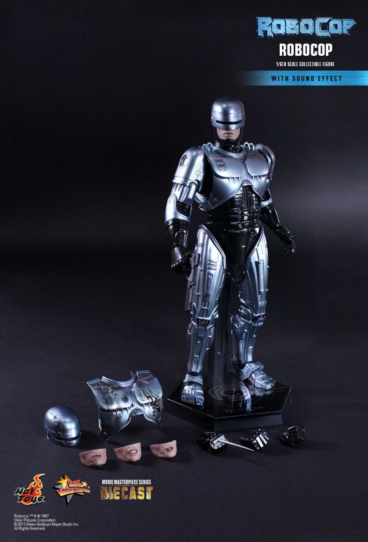 全新1/6 Hottoys ROBOCOP - ROBOCOP MMS202D04(自取減收$20）, 興趣及