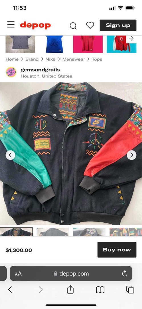 Spike lee nike jacket hotsell