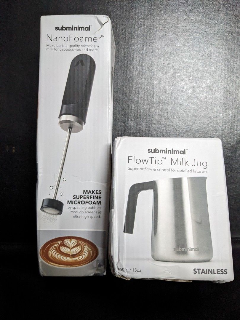 NanoFoamer / FlowTip Milk Jug 新品未使用セット Subminimal