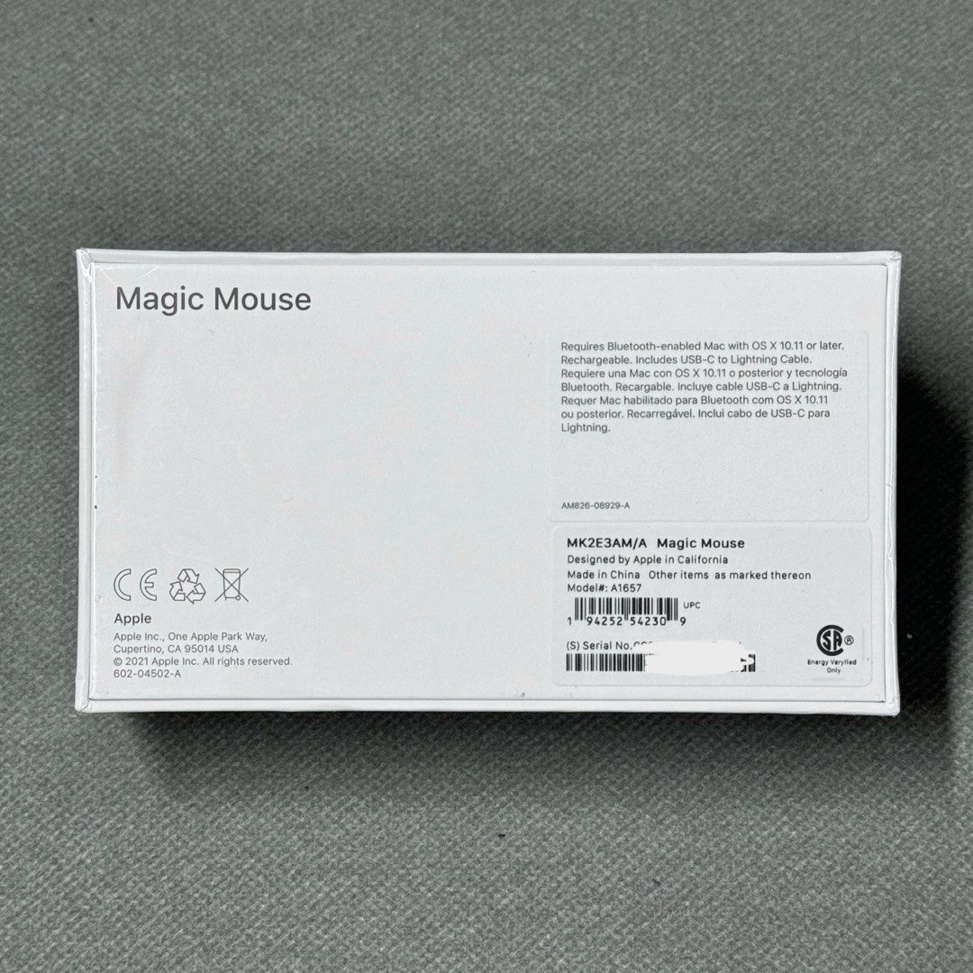 APPLE MAGIC MOUSE 2 未開封
