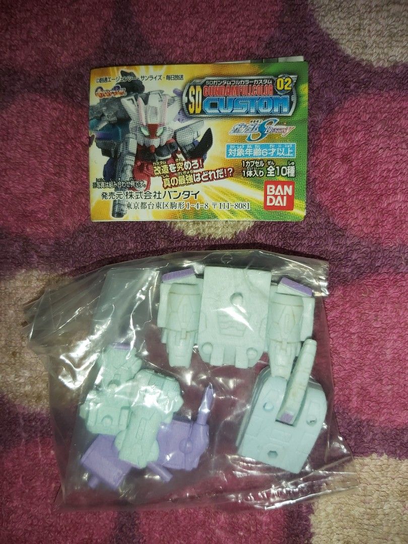 高達SD Gundam Full Color Custom 02 METEOR Mobile suit Embedded