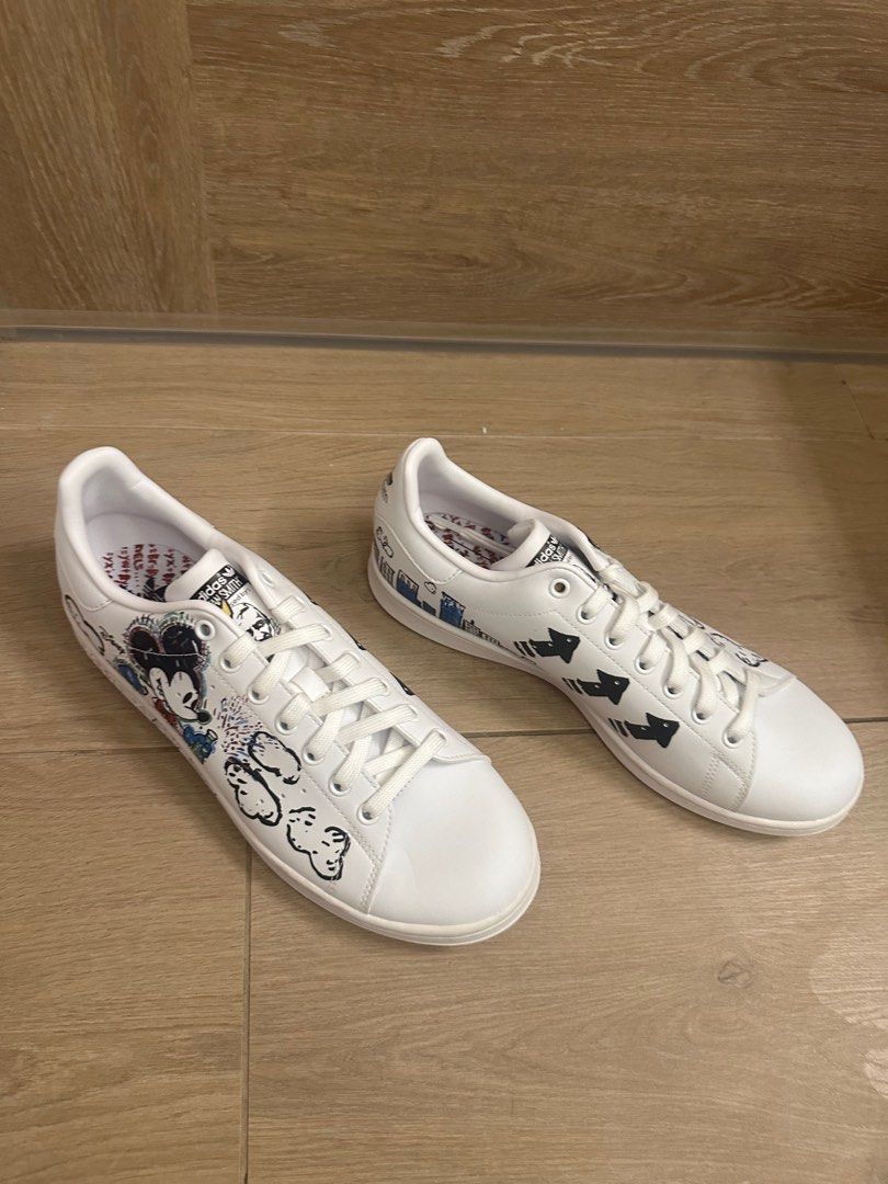 Adidas originals X Mickey Mouse X Popmart Stan Smith sport shoes Size 44 880 sf