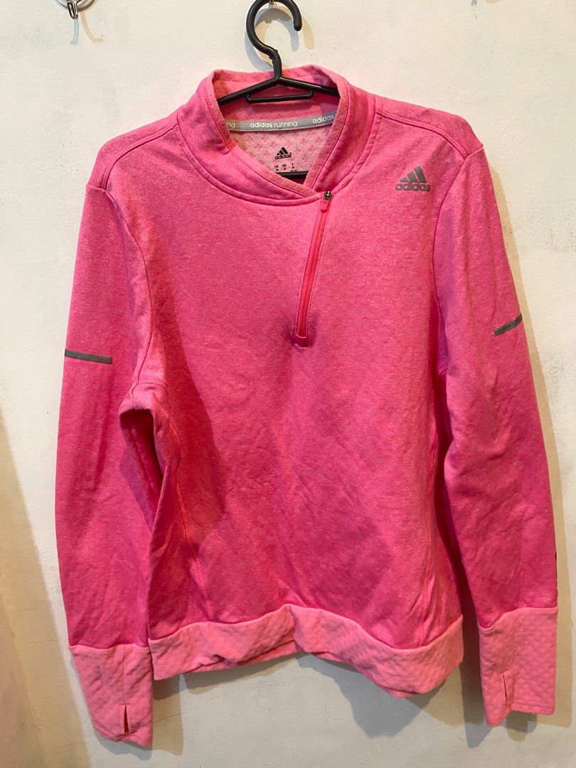 Adidas Running Climaheat Jacket Pink (Category: Others Tops) located in Mandaluyong City. Submitted by ferrerochi (Listing ID 1308461315, Image 1). Description: .