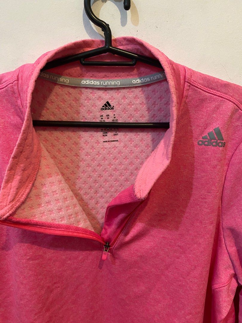 Adidas Running Climaheat Jacket Pink (Category: Others Tops) located in Mandaluyong City. Submitted by ferrerochi (Listing ID 1308461315, Image 3). Description: .