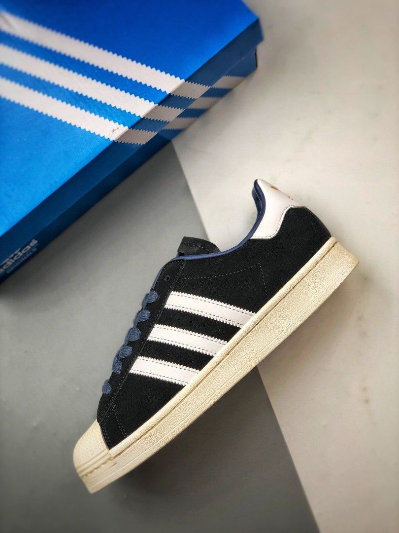 Men's adidas originals superstar 80s dlx suede shoes shop