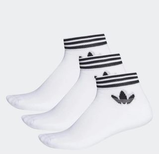 Adidas trefoil ankle socks